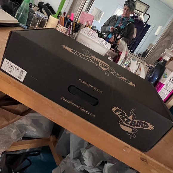 🎁🦅BNIB |•FREEBIRD BY STEVEN•| GYNGER Western Boho Boots👢 - Picture 13 of 14